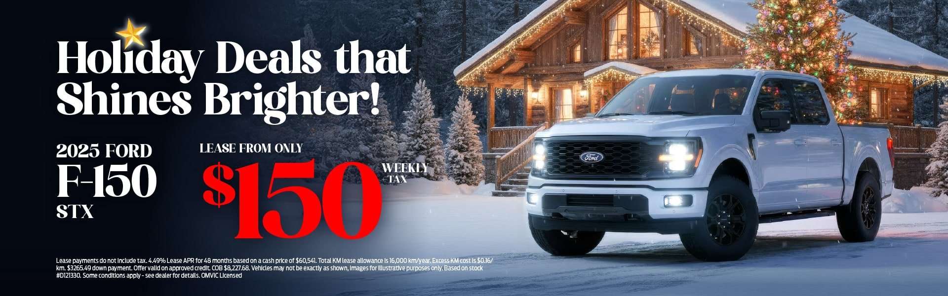 Ford F-150 Christmas Lease Deal